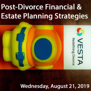Skylark Spacewoman, vesta flyer nd text post-divorce financial & Estate planning Strategies